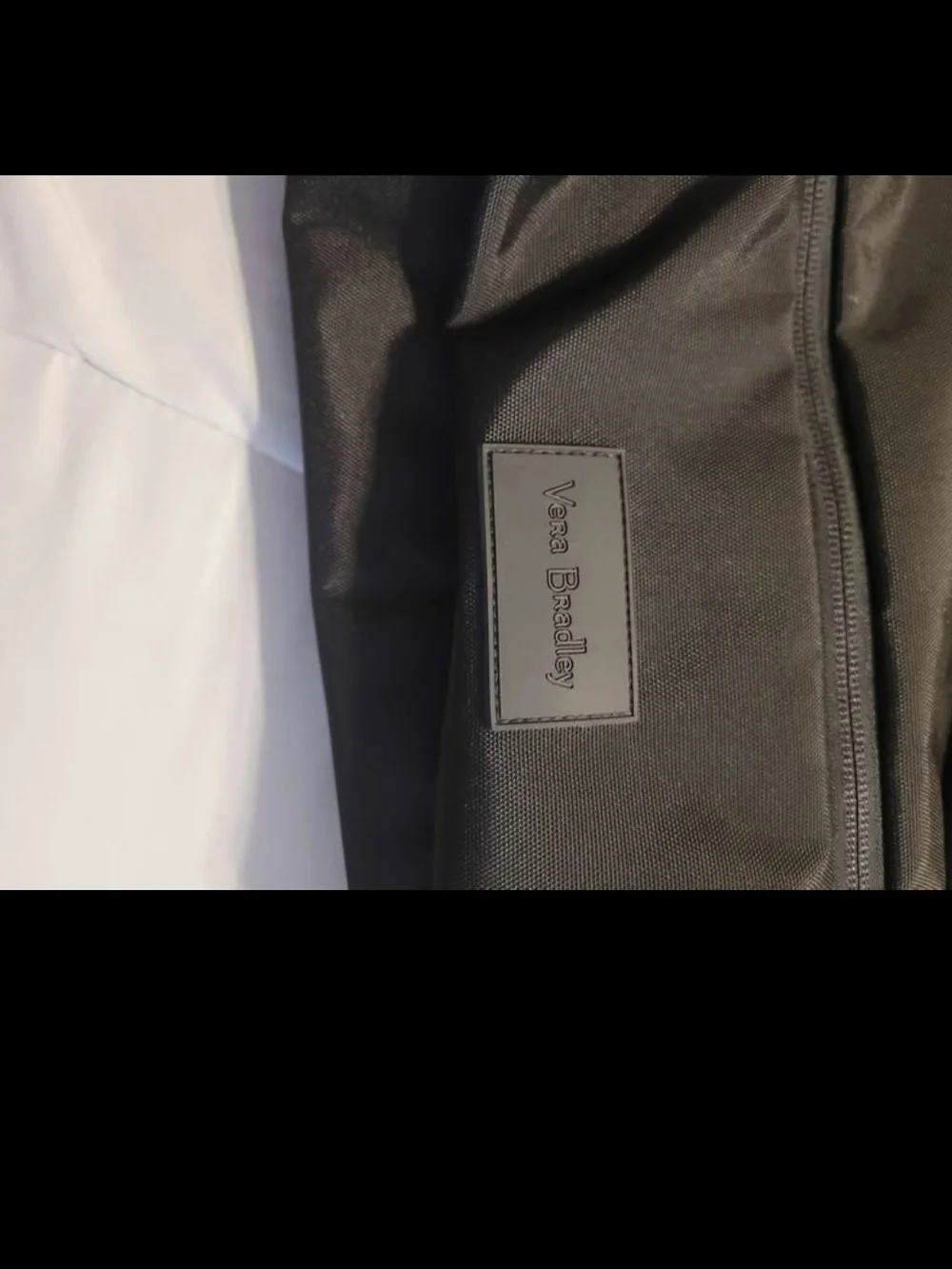 Men's Black Drawstring Backpack - Minimal Everyday Bag